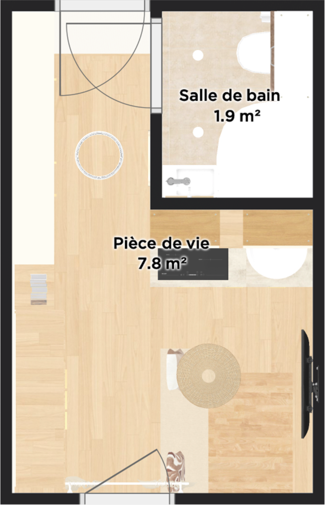 Chambre Bonne 2