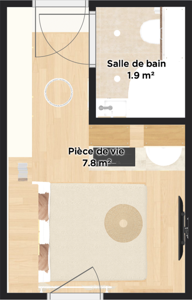 Chambre Bonne 3