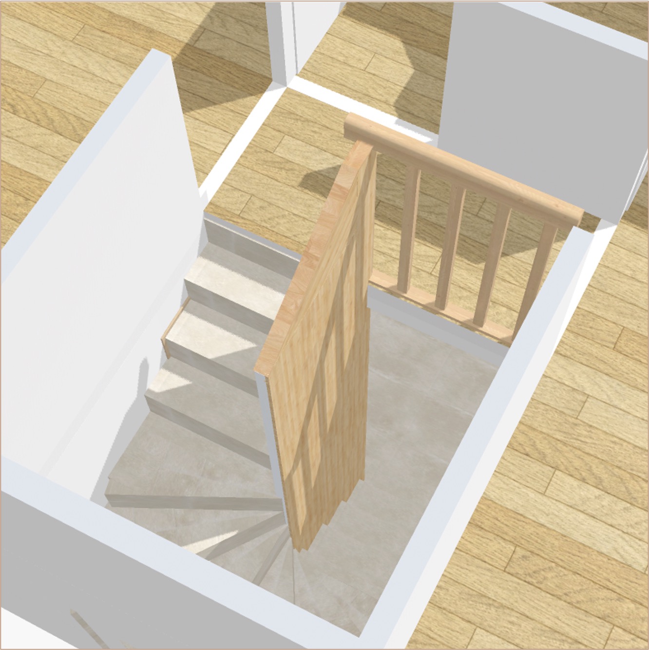 Escalier 3d 1